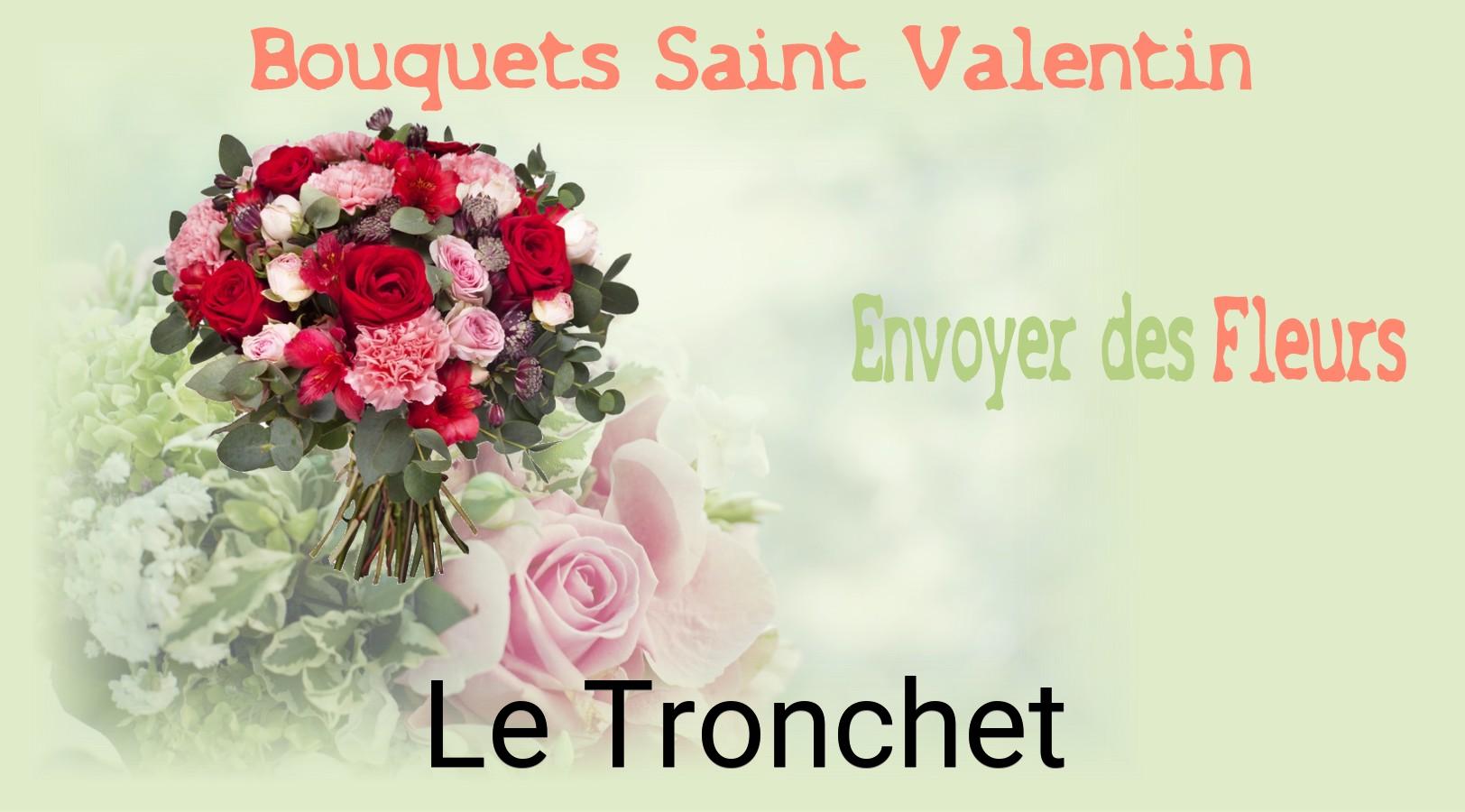Roses de Saint-Valentin livrées à Le Tronchet
